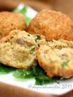 Foto resep perkedel tempe