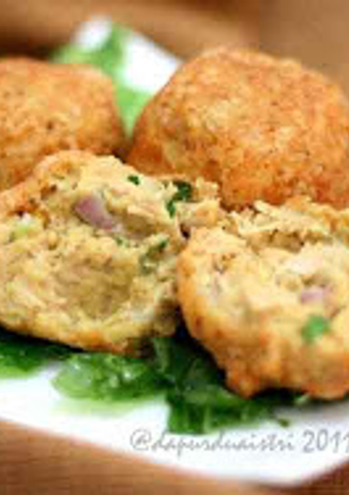 Foto resep perkedel tempe