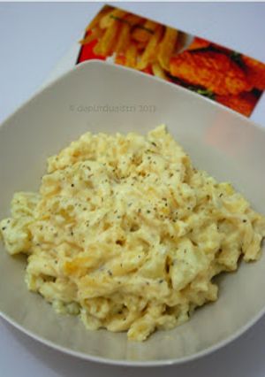 Foto resep Makaroni kentang krim keju