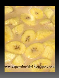 Foto resep kolak pisang