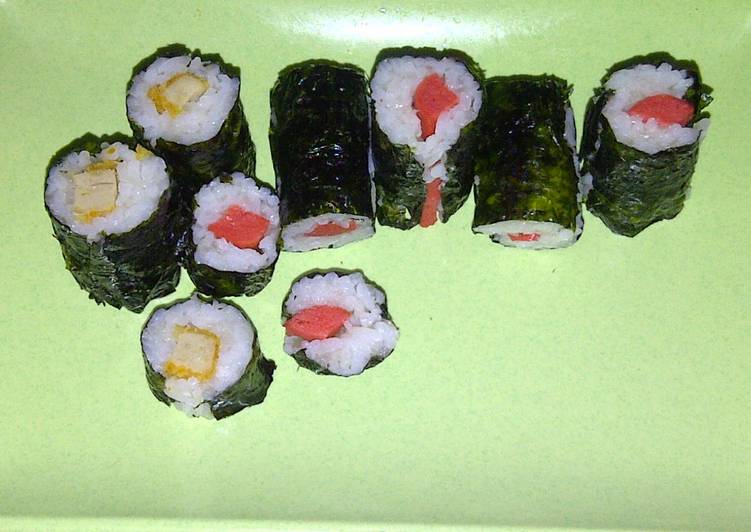 Cara Membuat Mini Roll Sushi Yang Lezat