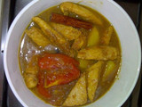 Semur Ayam,Kentang dan Tahu