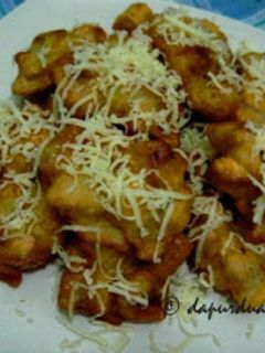 Foto resep pisang goreng dadu