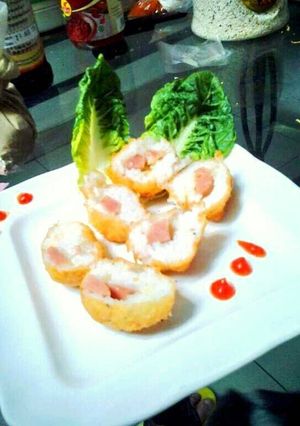 Foto resep Bola Nasi Keju Sosis