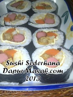Foto resep Sushi sederhana