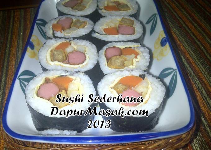 Resep Sushi sederhana oleh Emma Rosa - Cookpad