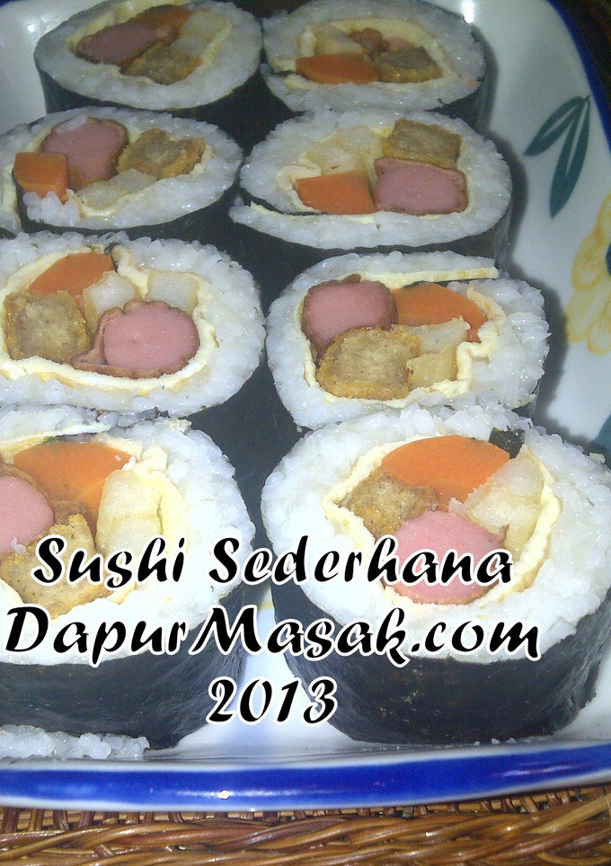 Foto resep Sushi sederhana