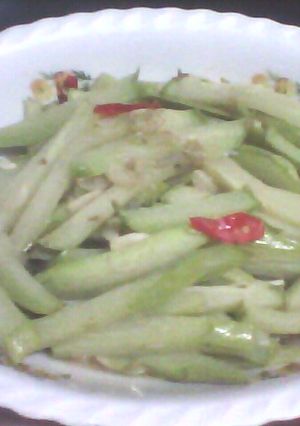 Foto resep tumis labu siam