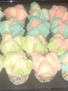 Foto resep Bolu kukus merekah pelangi