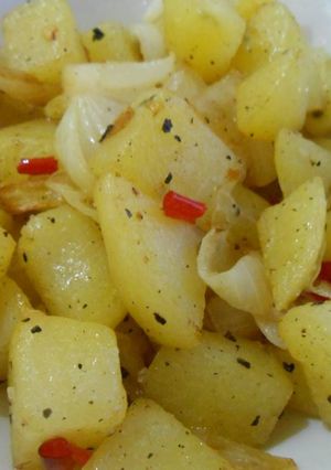 Foto resep KENTANG GORENG LADA HITAM