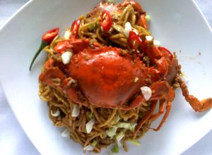 Foto resep Mie Kepiting