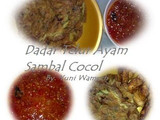 Dadar Telur Ayam Sambal Cocol