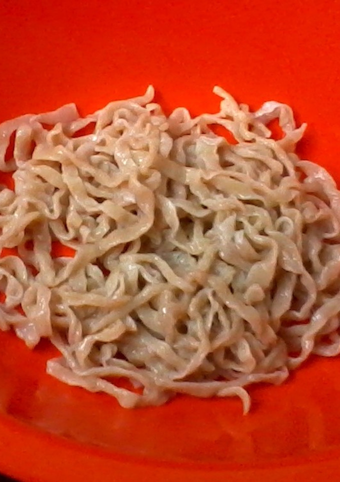 Foto resep Mie Buatan Tangan
