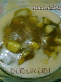 Foto resep BUBUR UBI