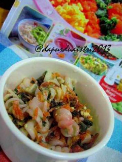 Foto resep salad pasta *edisi bayi*