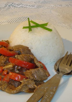 Foto resep Stir Fried Beef With Oyster Sauce.