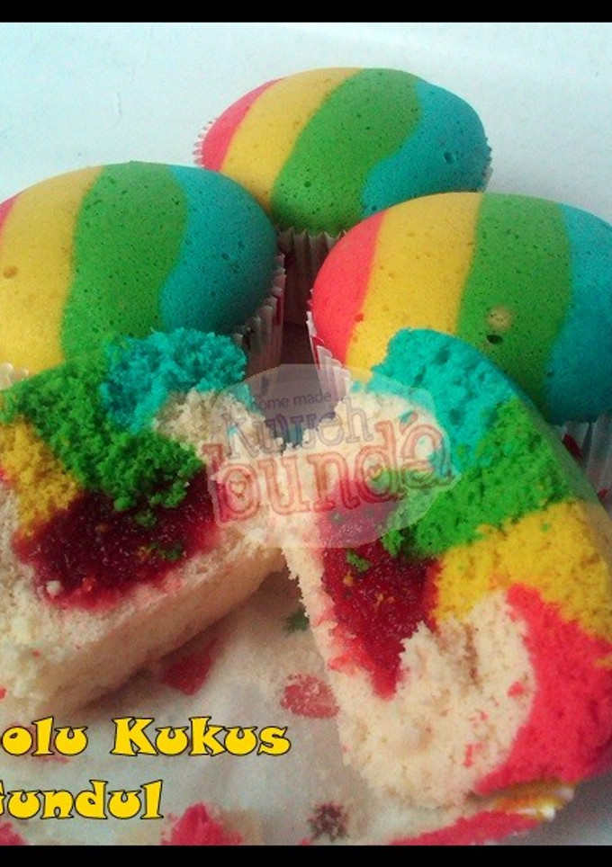 Foto resep Si Gunawan alias Bolu Kukus Gundul nan Menawan