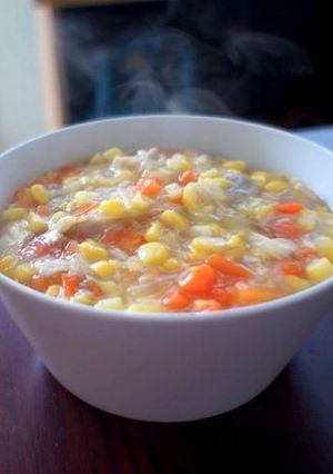 Foto resep Sup Jagung