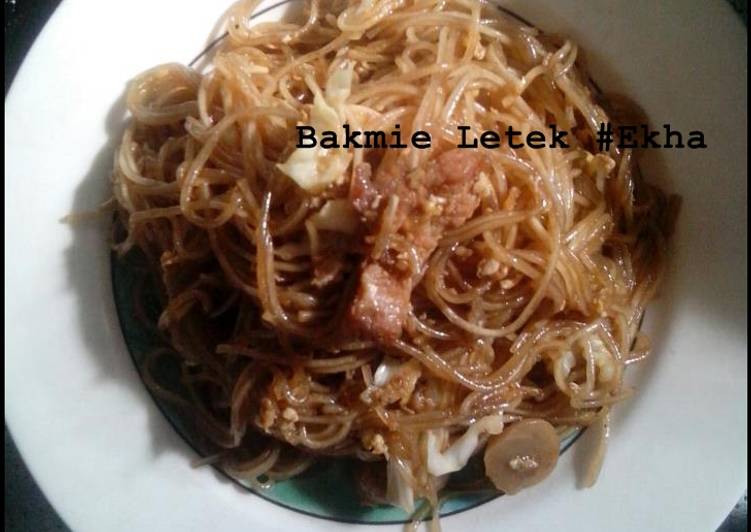 Resep Bakmie Letek Anti Gagal