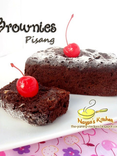 Foto resep Brownies Pisang