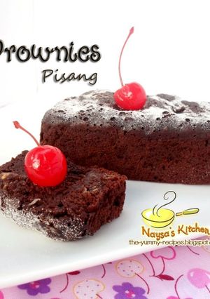 Foto resep Brownies Pisang