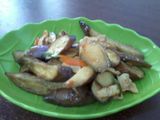 terong vs ikan asin jambal