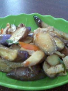 Foto resep terong vs ikan asin jambal