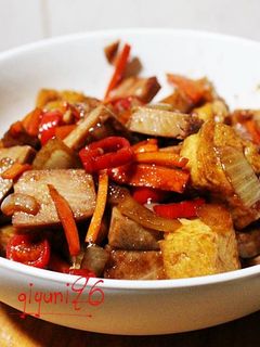 Foto resep Teriyaki Salmon & Tofu