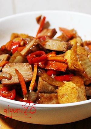 Foto resep Teriyaki Salmon & Tofu