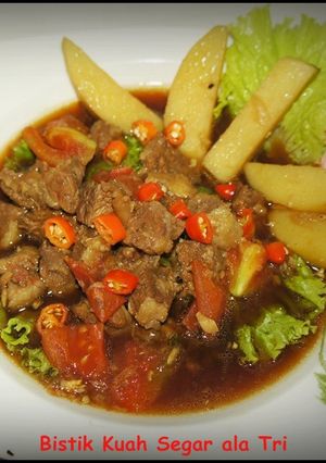 Foto resep Bistik Kuah Segar