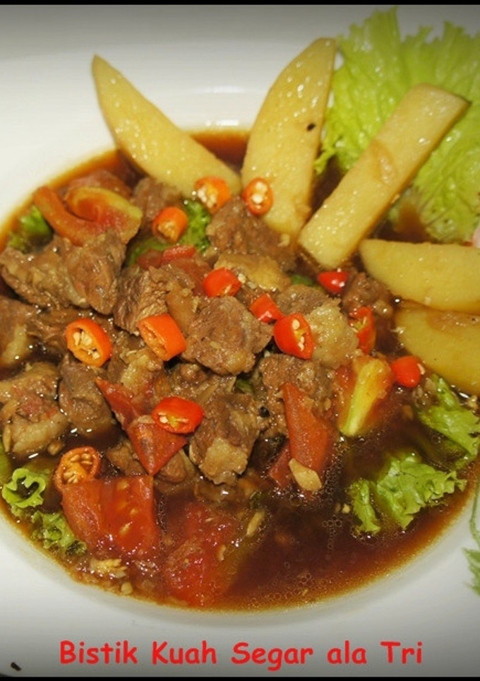 Foto resep Bistik Kuah Segar