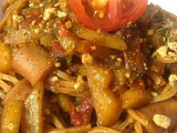 Pasta Gurita Potatoes Sauce