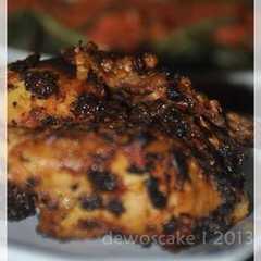 A picture of Ayam Bakar Taliwang Lombok.