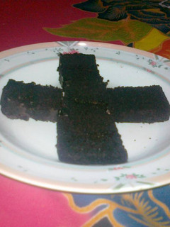 Foto resep brownies kukus ketan hitam