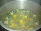 Sup Bakso Jagung Manis
