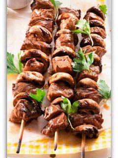 Foto resep Beef Kebab Teriyaki
