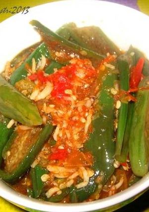 Foto resep tumis terong telunjuk