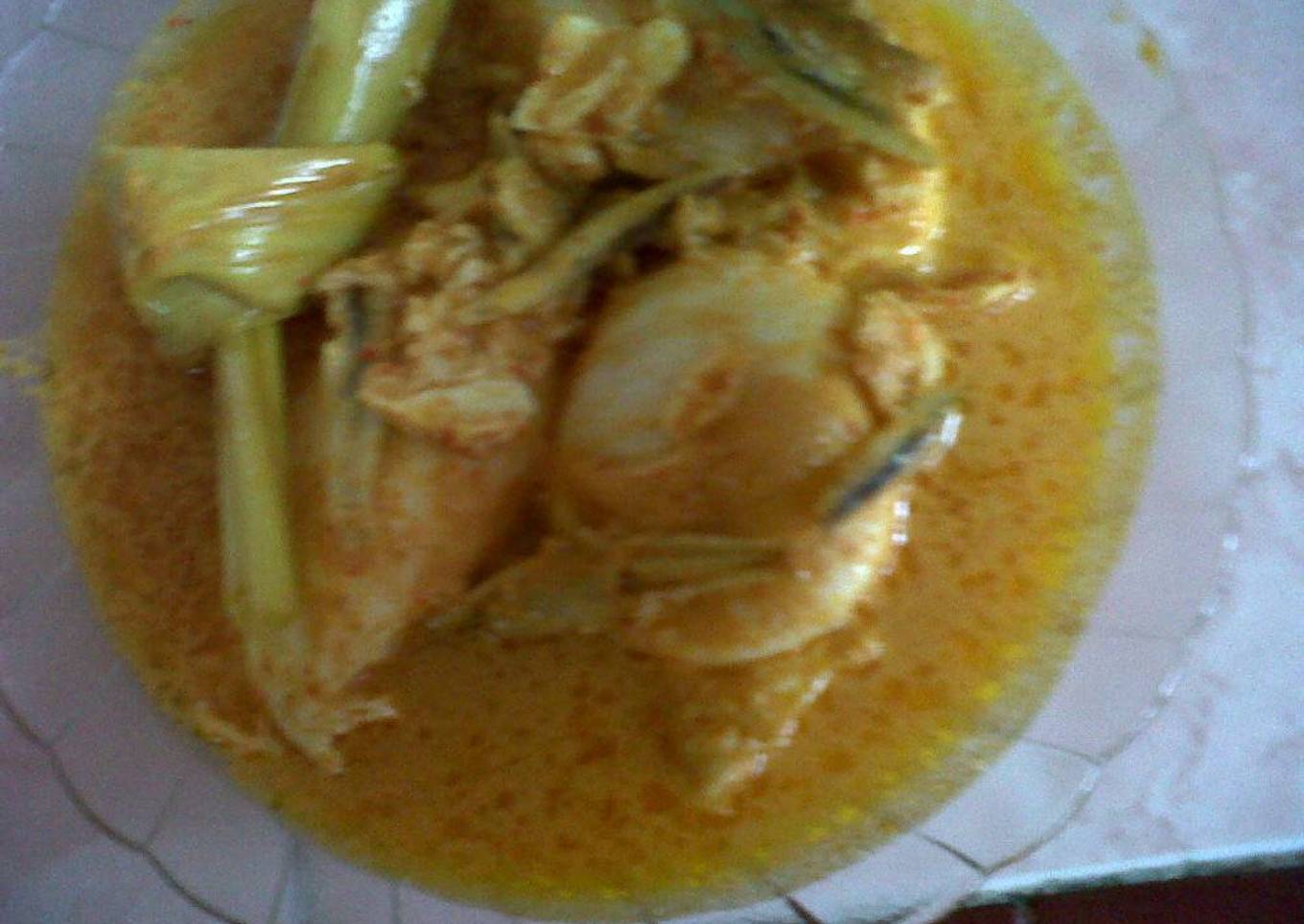 Gulai Ceplok Telur Bebek