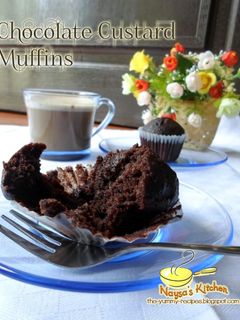 Foto resep Chocolate Custard Muffins