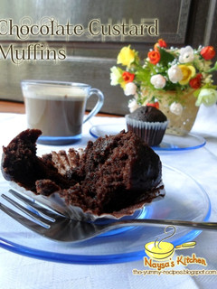 Foto resep Chocolate Custard Muffins