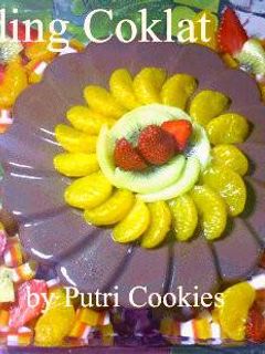 Foto resep Puding Coklat Buah