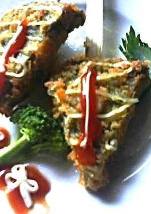 Foto resep Nuget Kembung Bandeng Bayam
