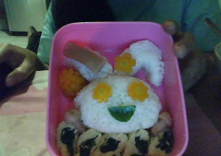 Kiat-kiat mengolah Usagi Bento (Bento Kelinci) nikmat