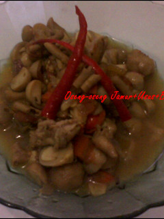 Foto resep Oseng-oseng Jamur+Usus+Bakso