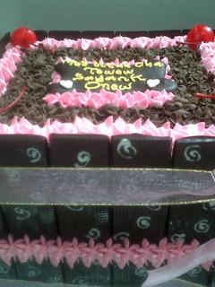 Foto resep choco birthday cake