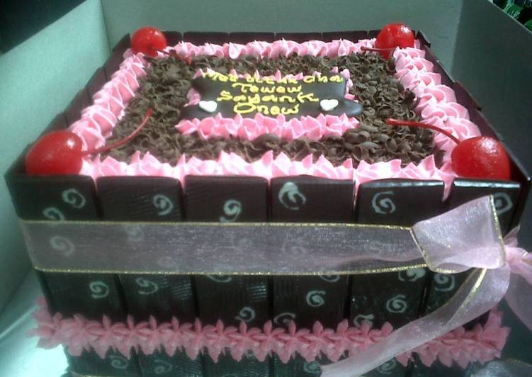 choco birthday cake