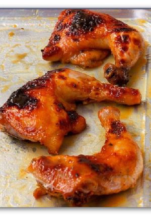 Foto resep Baked Mustard Chicken