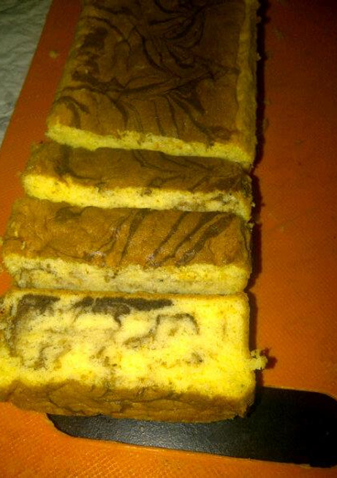 Foto resep marble cake ekonomis