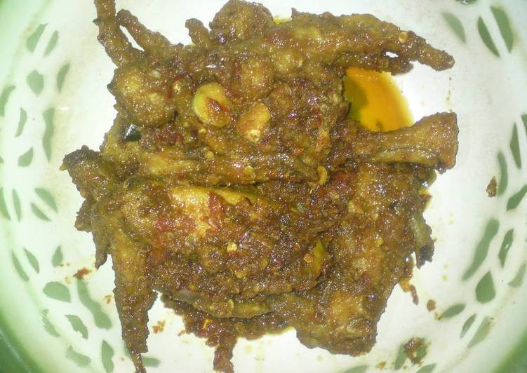 Oseng-Oseng Ceker Pedas