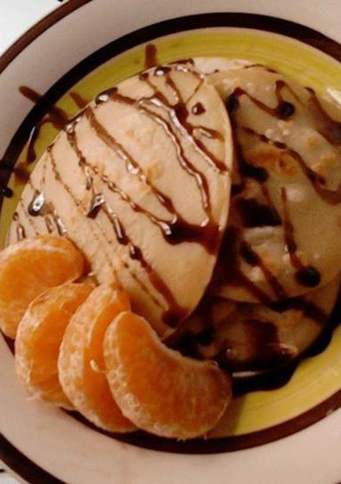 Foto resep orange chocolate hot pancake